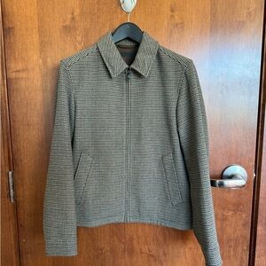 Uniqlo Plaid Zip Jacket